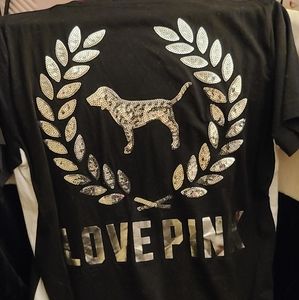 Pink bling t-shirt, like new